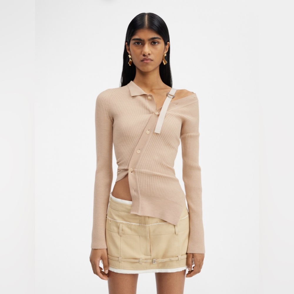 Jacquemus Black Le Chouchou 'La Maille Colin' Cardigan